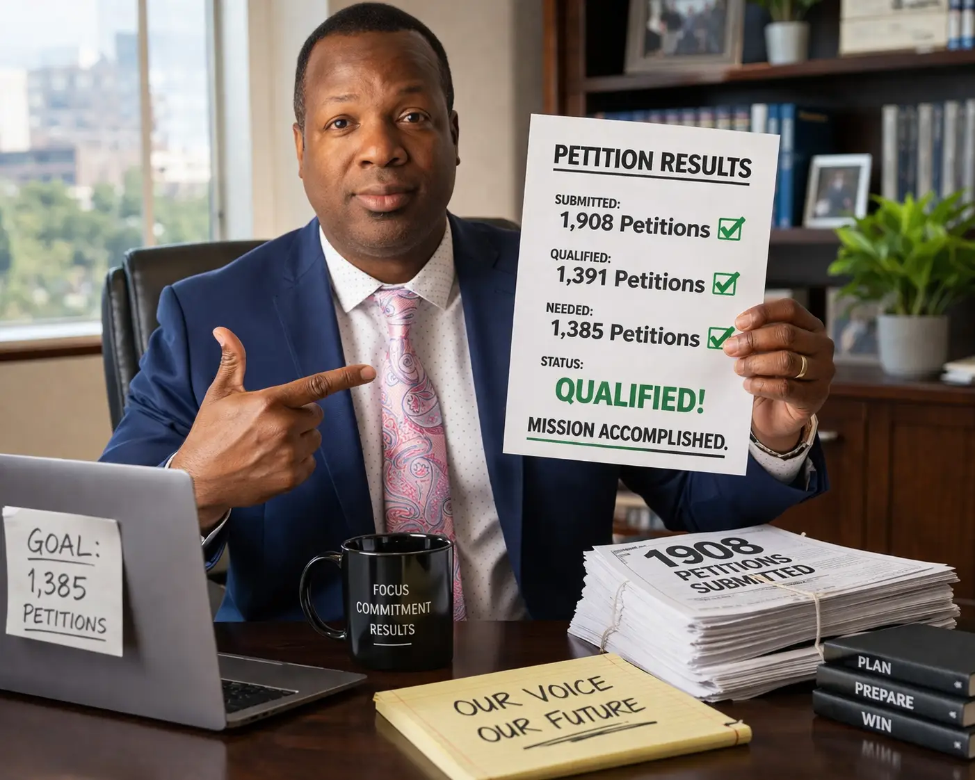 Mission accomplished  petition success announced