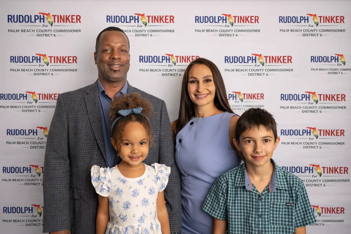 Rudolph Tinker and Family