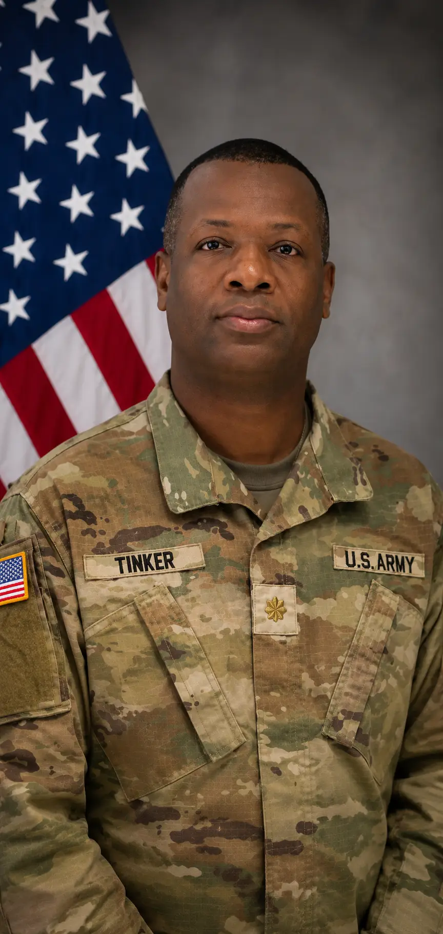 Major Rudolph Tinker Portrait